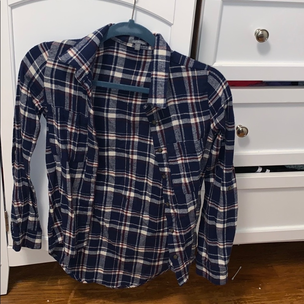 Charlotte Russe plaid shirt/flannel